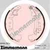 ZIMMERMANN Bremsbackensatz 10990.158.4 für FIAT TIPO Produktbild-Vorschau 1