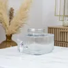 HowHomely | Getränkespender - Limobehälter - 3L - aus Glas Produktbild-Vorschau 5