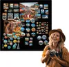 Anwicar Magnettafel - Magnetische Pinnwand 80x80 cm - Produktbild-Vorschau 1