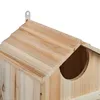 Relaxdays Eulen Nistkasten, Bausatz, Holz, Einflugloch H x Produktbild-Vorschau 9