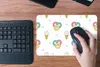 MuchoWow® Mauspad Mousepad Muster - Eiscreme - Donus - Produktbild-Vorschau 5