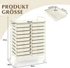 Carrello COSTWAY con 20 cassetti impilabili, struttura in Anteprima dell’immagine prodotto 3