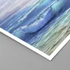 Poster - Poster ohne Rahmen - Meer Welle Möwe - 100x70 cm - Produktbild-Vorschau 2
