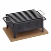 Sauvic 25x20 Holzkohle-tischgrill Silber  Silber One Size Produktbild-Vorschau 1