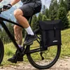 Wiltec fietstrolley, bagagedrager tas, zwart, 33 x 13 x 64 Productafbeelding-voorbeeld 2