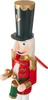 A nutcracker figure dressed as a soldier, holding drumsticks and a drum. Náhľad obrázku produktu