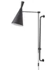 BELIANI Nástěnná lampa černá ocel 1 světlo osvětlení Náhled obrázku produktu 1