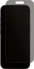 A screen protector is shown on top of a smartphone. Produktbild-Vorschau