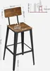 VASAGLE Barhocker, 2er Set, Barstühle, Küchenstühle, mit Produktbild-Vorschau 7
