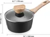VEVOR pentola antiaderente da 1,42 L con coperchio in vetro Anteprima dell’immagine prodotto 8