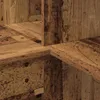 Biurko Narożne Z Półką Stare Drewno 101,5 X 149,5 X 149,5 Podgląd zdjęcia produktu 8