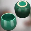 KOTARBAU® Pot de fleurs turquoise Céramique ronde ⌀ 12 cm Voir les images du produit 6