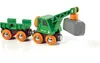 Brio Grüner Kranwagen mit Anhänger Produktbild-Vorschau 13