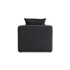 HOME DELUXE - Mittelsofa VERONA - Anthrazit, ca. 87 x 70 x Produktbild-Vorschau 3