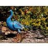 Decorazione MagicHome Mecco, Pavone, lamiera, 70x23x46 cm Anteprima dell’immagine prodotto 6