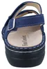 FINN COMFORT Gomera Damen Sandalen blau Nubukleder - Größe: Produktbild-Vorschau 3