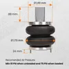2X Suspension pneumatique Arriššre + Kit compresseur 12V Voir les images du produit 10