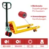 2 tlg. Set Hubwagenrollen Polyurethan 82 x 100 mm, Produktbild-Vorschau 2