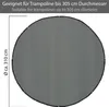 ONVAYA® Trampolin Sonnensegel in Anthrazit | Neues Modell | Produktbild-Vorschau 2