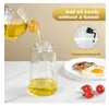 EnthuLove dosatore d'olio 2 in 1, 470 ml, spruzzatore Anteprima dell’immagine prodotto 4