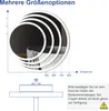 Heilmetz Badezimmerspiegel Rund 60cm Durchmesser LED Produktbild-Vorschau 12