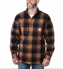 Carhartt Heavyweight Flannel Sherpa Hemd (brązowy, XL) Podgląd zdjęcia produktu 6