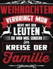 Weihnachten verbringt man mit Leuten Familie Lustiger Produktbild-Vorschau 3
