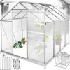 Skleník se základem 7,7 m³ 185 x 250 x 195 cm Náhled obrázku produktu 17