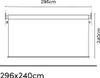 Coolfit Rollo 296 cm, grau Bezug aus HDPE, 285g/m² in grau, Produktbild-Vorschau 3
