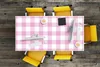 Schreibtischmatte Tischunterlage 90x45 cm Mauspad - Rosa Produktbild-Vorschau 2
