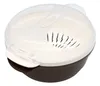 BAMA Cuit-vapeur micro-ondes COOKY, 1,8L, brun Voir les images du produit 1