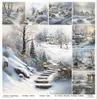 ITD COLLECTION Setz 11Stk 30x30cm Scrapbooking Papier - Náhľad obrázku produktu 7