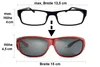 FALINGO Sonnenbrille Überzieh Überziehbrille CLASSIC Produktbild-Vorschau 2
