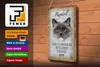 Blechschild Spruch 20x30cm Ragdoll Katze sanft Schild Produktbild-Vorschau 4