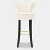 FURNLUX Stołek barowy Luxurious Beige 46cm / Kolor główny: Podgląd zdjęcia produktu 12