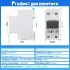 Single-Phase DIN-Schienen-Energiezähler DDM15SD 5-80A, 220V Produktbild-Vorschau 12