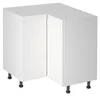 LUMEA Eckunterschrank – 79 x 79 cm, weiß Produktbild-Vorschau 1