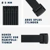 Abus -Fordeslot Bordo 6000K Czarny 120 cm Podgląd zdjęcia produktu 11