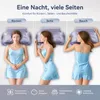 NicePlus Nackenstützkissen Memory Foam, kühlend, 62 x 35 Produktbild-Vorschau 5