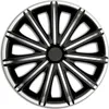 15" Zoll Radkappen Schwarz/Silber Radzierblenden Radblenden Produktbild-Vorschau 2
