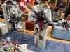 Geschenkpapier Hirsch mit Waldtieren 70cm x 2m Rolle Weiß / Produktbild-Vorschau 3
