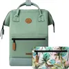 Cabaïa Rucksack Adventurer Medium Grün onesize Produktbild-Vorschau 7