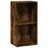 vidaXL Bücherregal Räuchereiche 40x30x77 cm Holzwerkstoff Produktbild-Vorschau 1