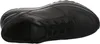 A black leather sneaker shown from a top-down perspective. Produktbild-Vorschau
