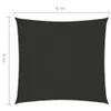 Vela Parasole in Tela Oxford Quadrata 6x6 m Antracite Anteprima dell’immagine prodotto 6