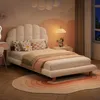 UnboxG Lit simple 90x200 cm,Lit rembourré avec tête de lit Voir les images du produit 1
