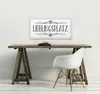 Wandbild 40x20cm Lieblingsplatz Spruch Deko Wandschild Bild Produktbild-Vorschau 5