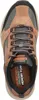 A top-down view of a brown Skechers shoe. Produktbild-Vorschau