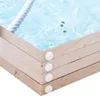 vidaXL Roomdivider, inklapbaar, 160 x 170 cm, strandstijl Productafbeelding-voorbeeld 5