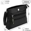 Damen Tasche Schultertasche Henkeltasche Handtasche Leder Produktbild-Vorschau 2